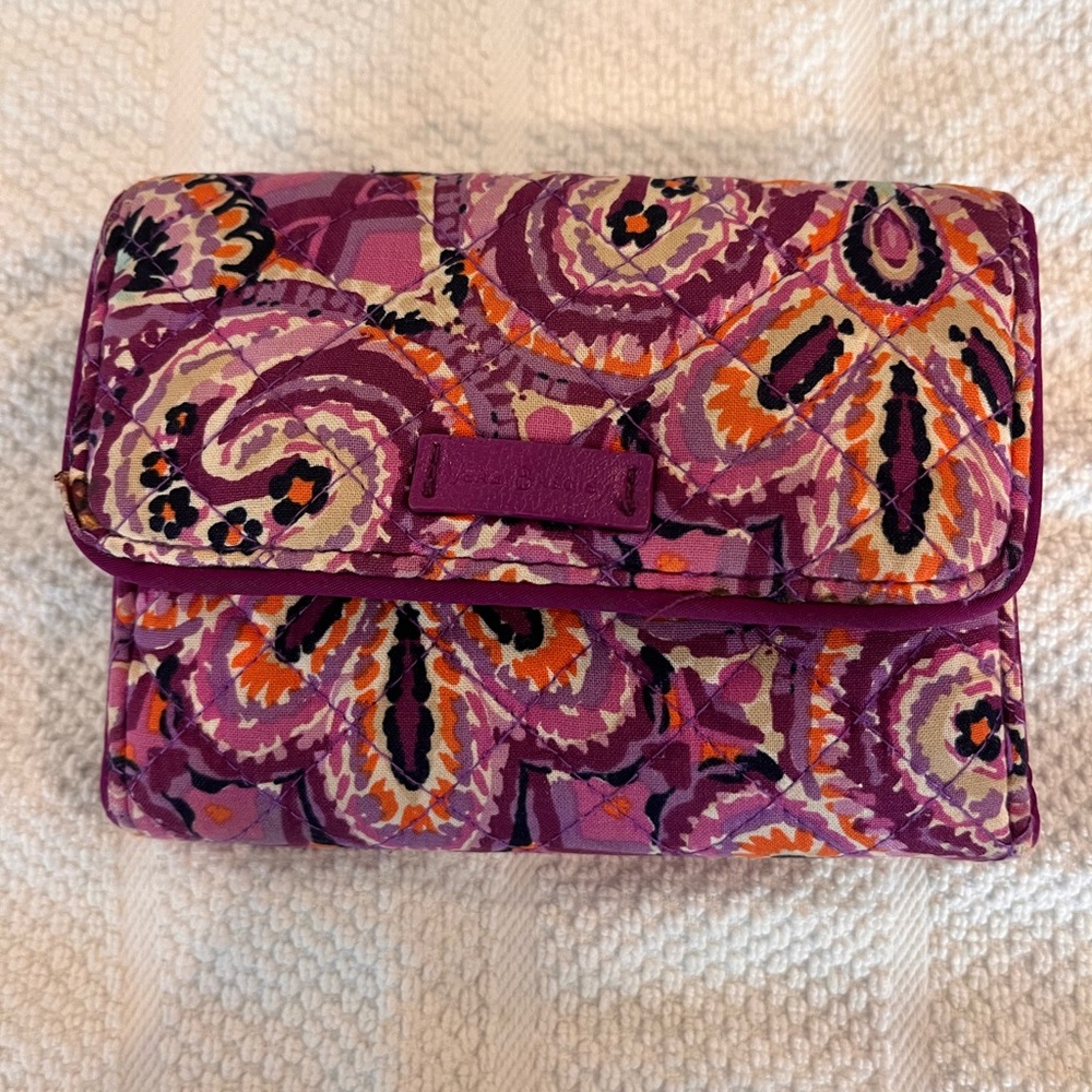 Vera Bradley Multicolor Paisley Wallet